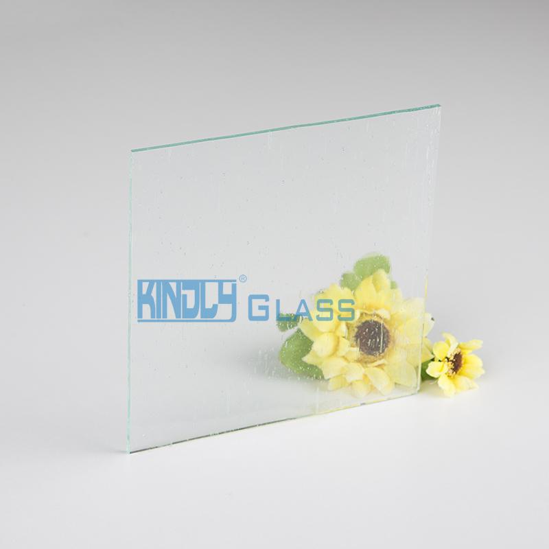 Clear Bubble Patterned Glass